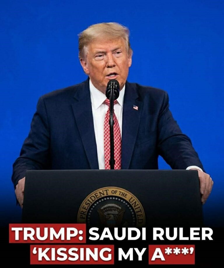 Trump Says Saudi Leaders Are Now “Kissing Up”