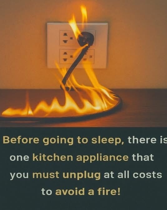 Save Your Home and Money: Always Unplug These 5 Appliances After Use” “I had no idea