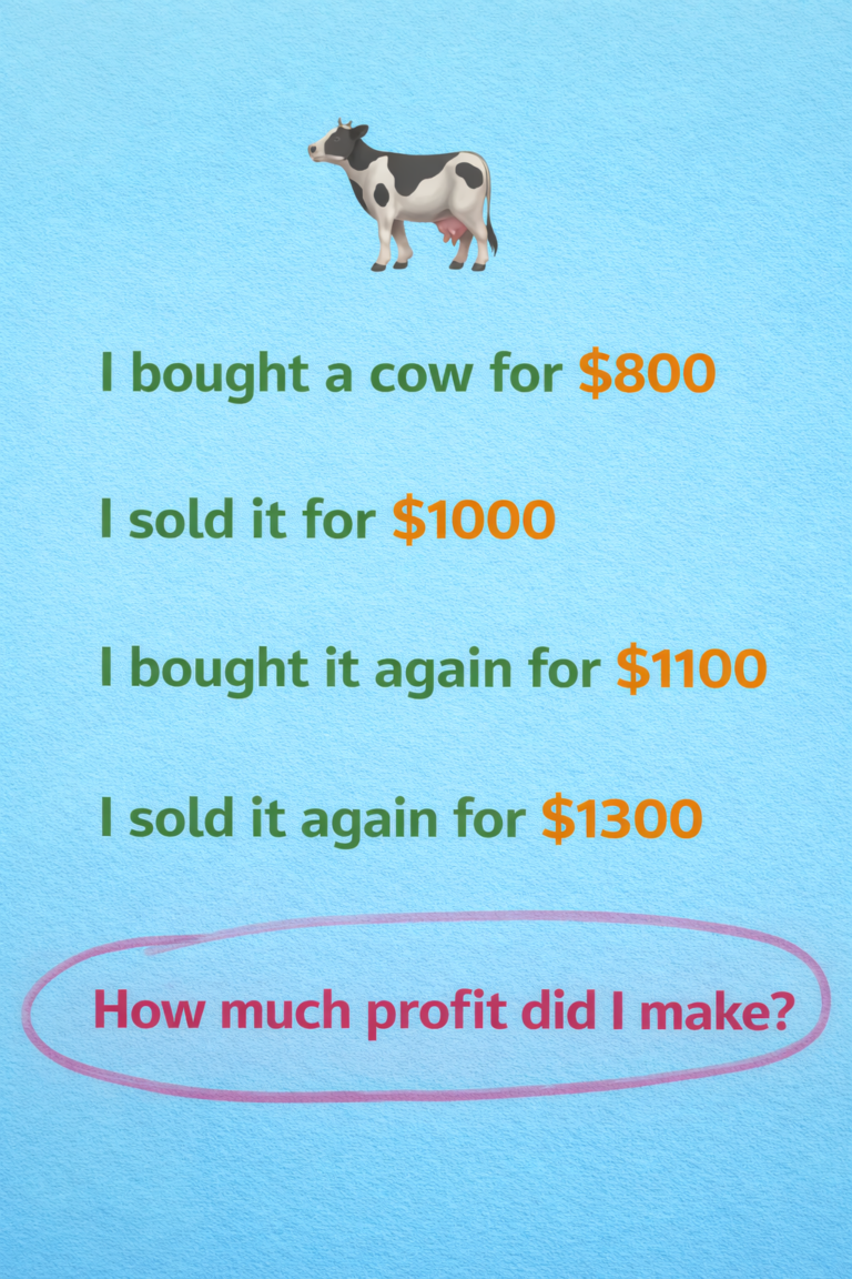 The maths is not mathing right now