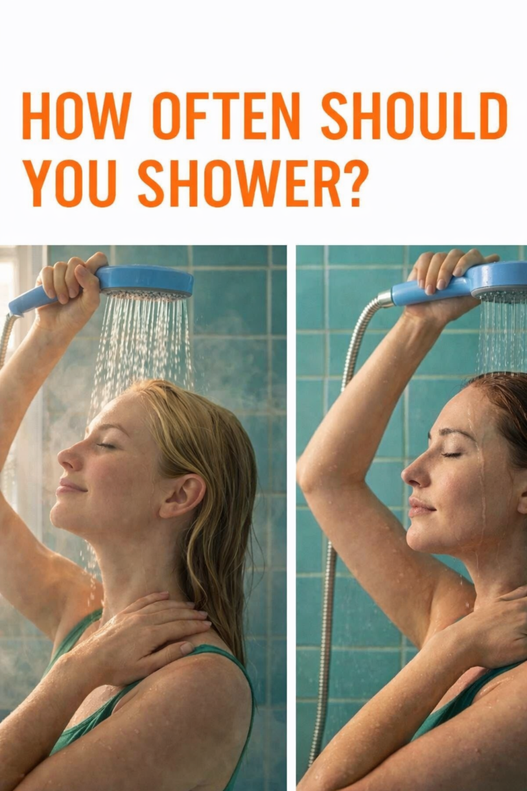 How often should you shower