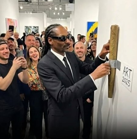 Snoop Dogg Turns Modern Art Exhibit Into a Hilarious Interactive Moment