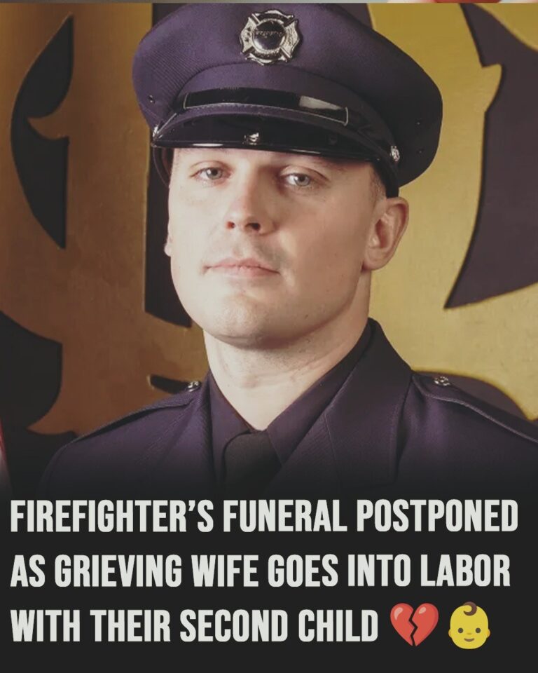 “Funeral Delayed as Firefighter’s Widow Welcomes Second Baby”