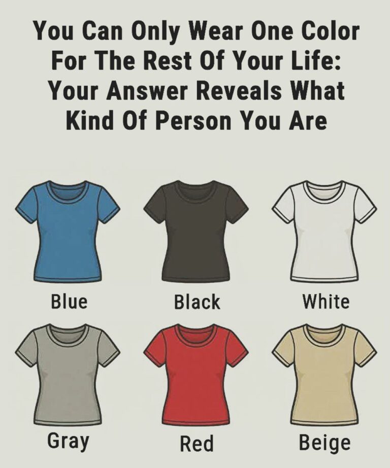If You Could Wear Only One Color Forever, What Would It Be? Your Choice Reveals Your Personality