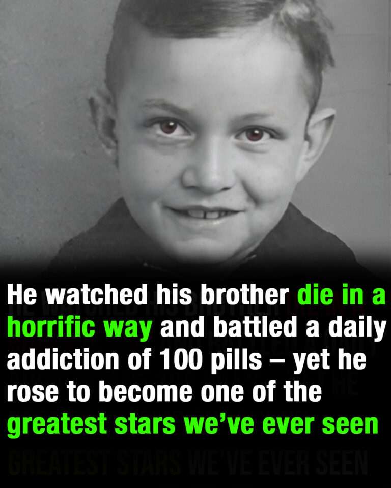 He watched his brother die and battled a daily addiction of 100 pills — yet he rose to become one of the greatest stars we’ve ever seen