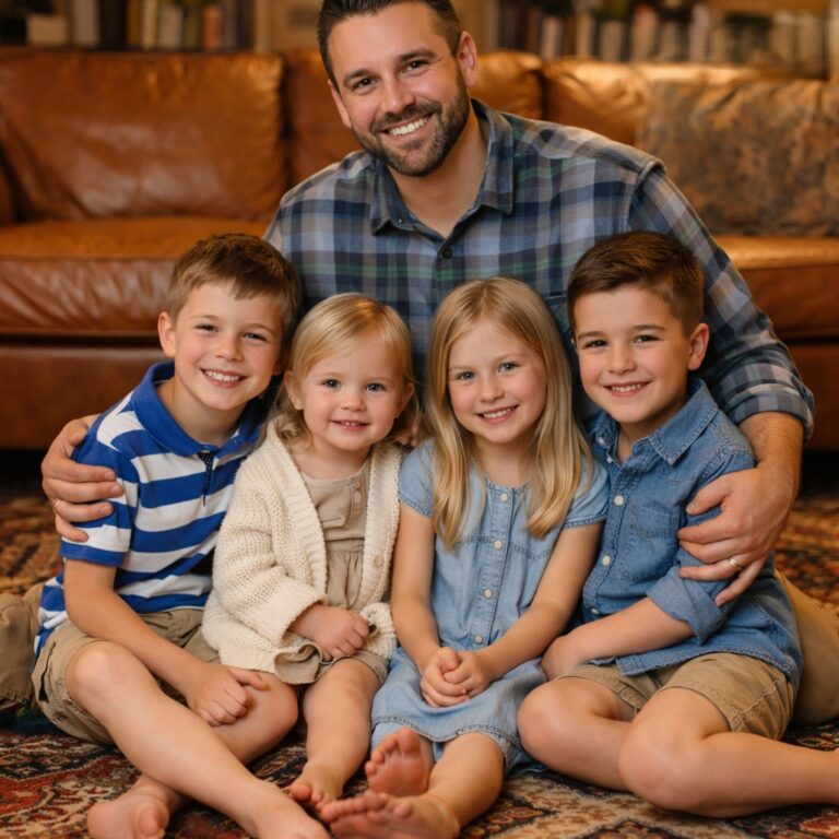 I Adopted Four Kids to Keep Them Together, Then a Knock on My Door Revealed the Truth Their Parents Hid for Years