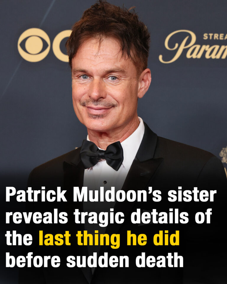 Patrick Muldoon’s sister reveals tragic details of his final moments before sudden death