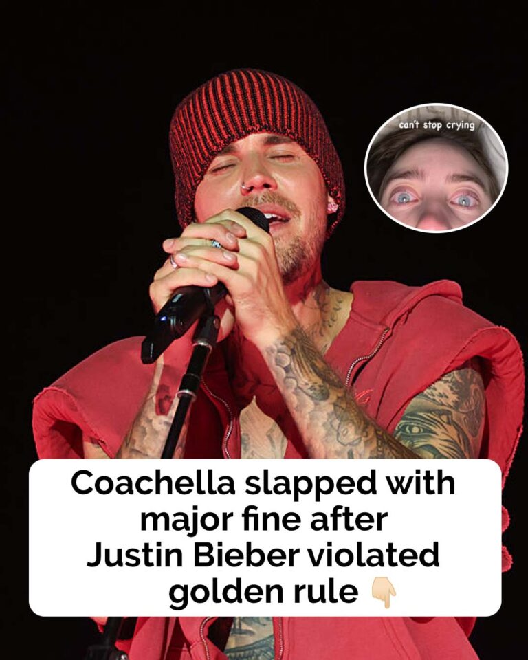 Coachella slapped with fine due to Justin Bieber