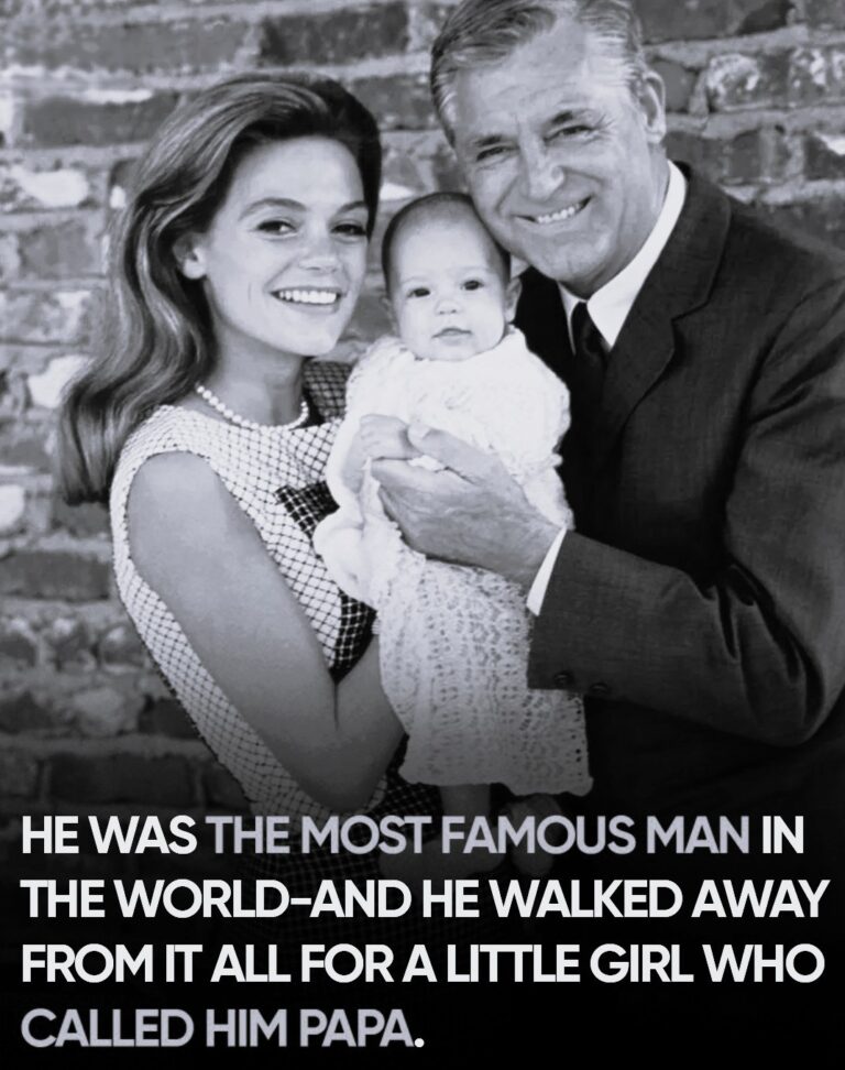 He was the most famous man in the world — and he walked away from it all for a little girl who called him Papa