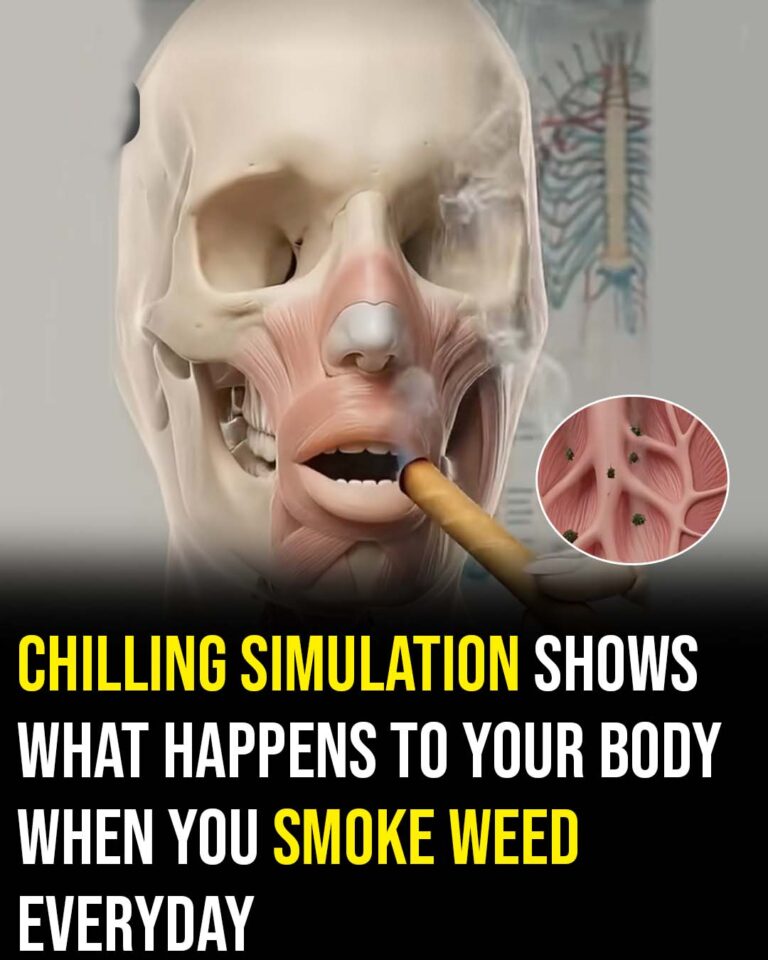Simulation shows impact of smoking weed everyday
