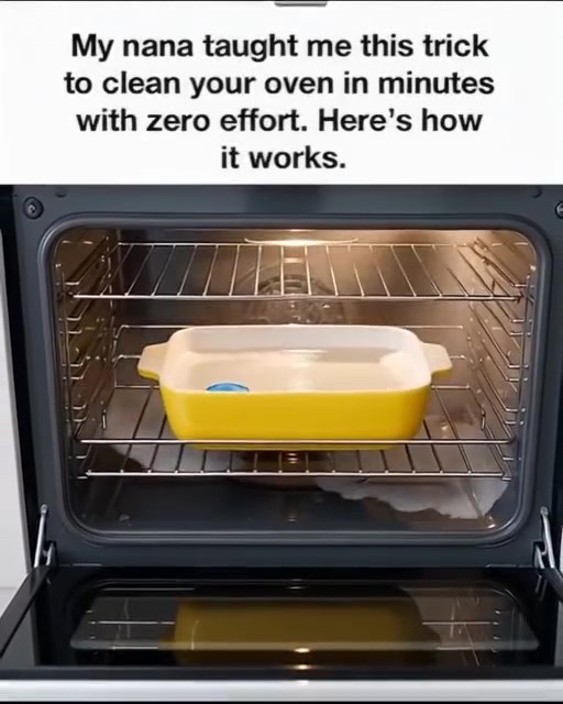 The Easy Oven-Cleaning Method Nana Swore By
