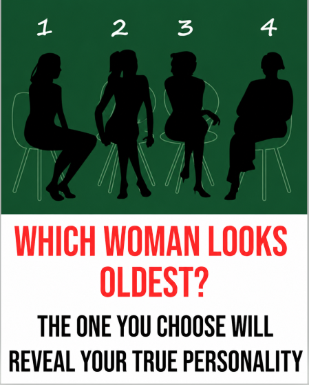 Which Woman Looks the Oldest? Your Choice May Reveal Your Personality