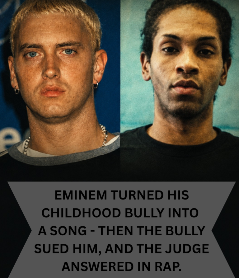 Eminem turned his childhood bully into a song..